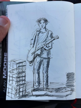 Rather nice out today. #scribble