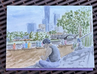 Next to the Yarra